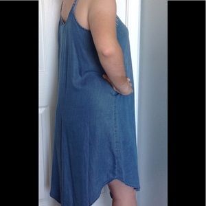 knox rose denim dress